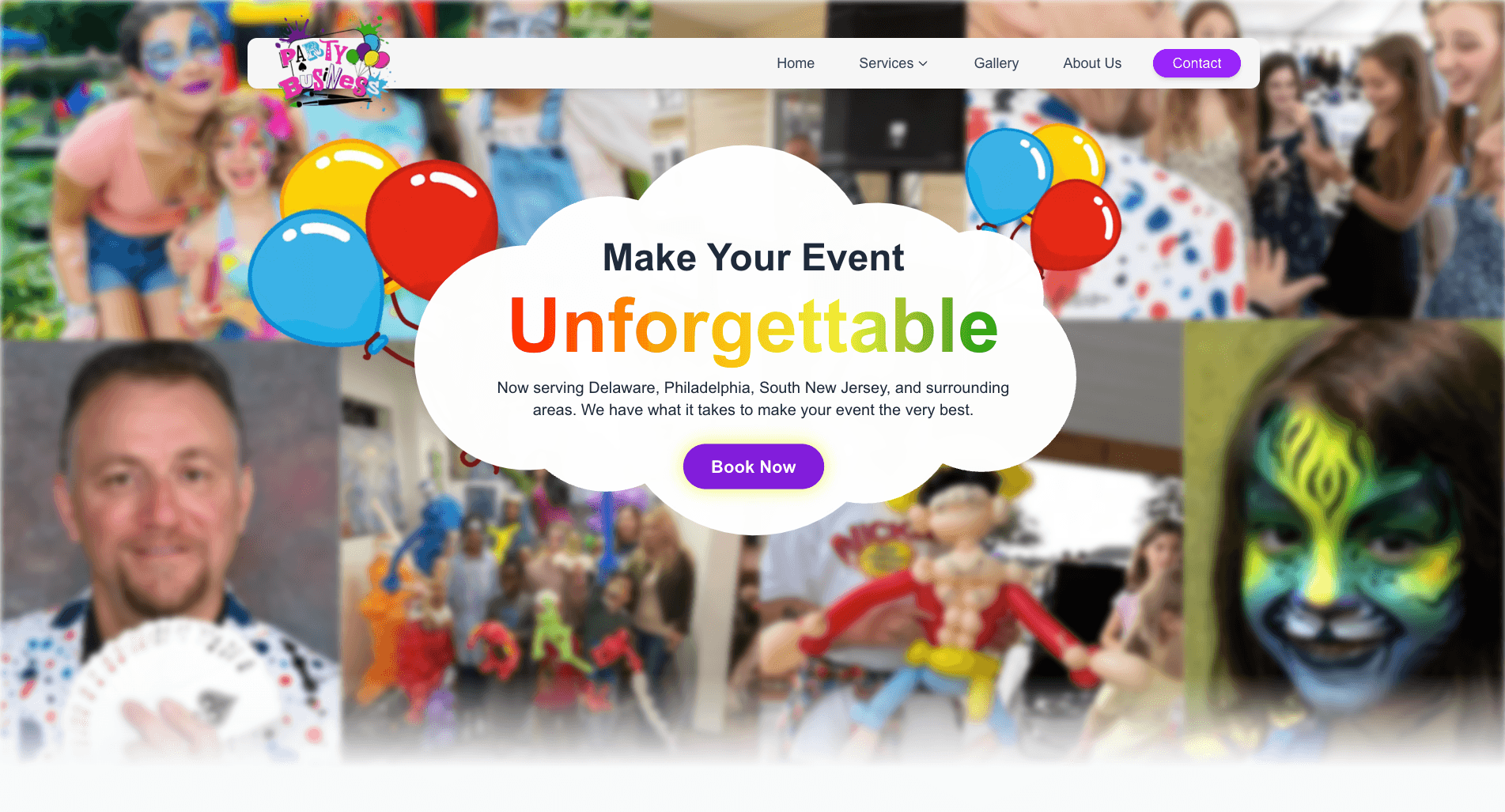Professional website design example 3 by Imprint Web Services