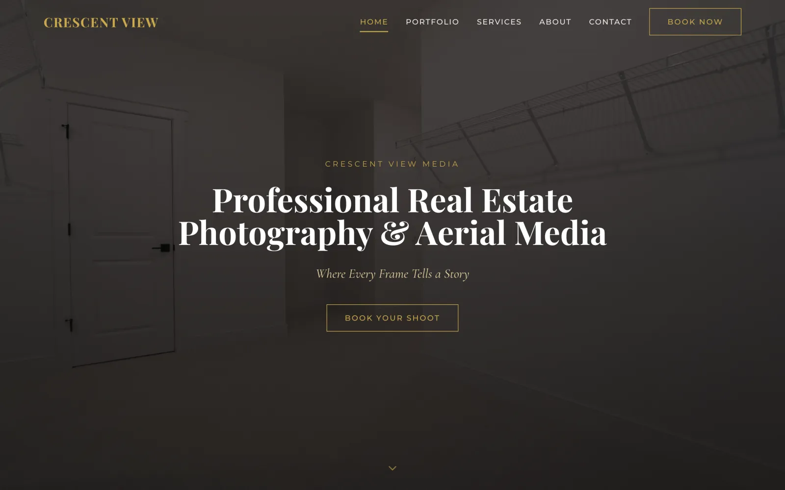 Crescent View Media website homepage